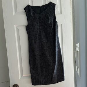 Ann Taylor 6P Charcoal Sleeveless Dress